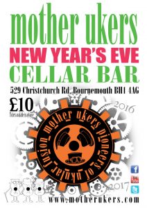 Ukulele band new years eve cellar bar