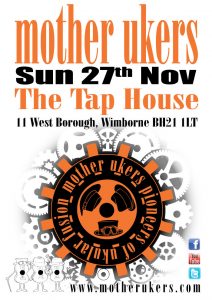 Ukulele band at the tap house Wimborne