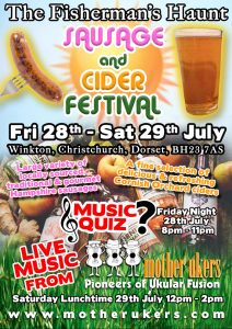 Ukulele Band sausage cider festivla 